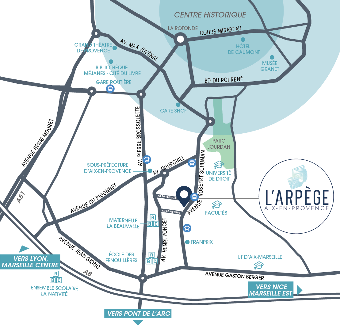 Programme immobilier à Aix en Provence - L'Arpège